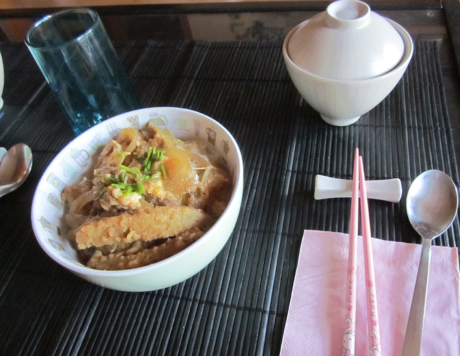 Katsudon vegano