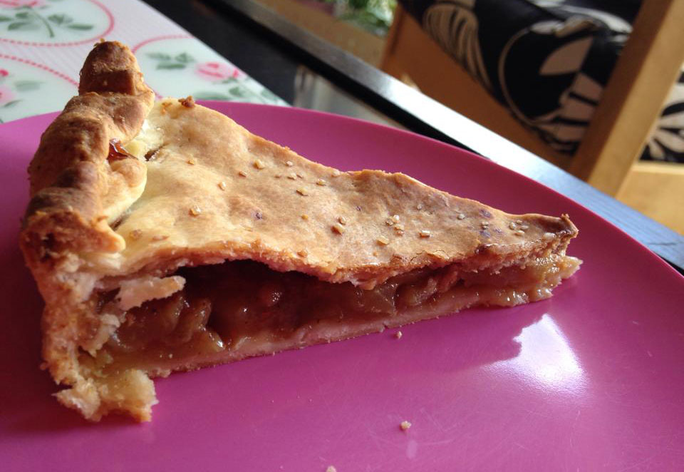 Pastel de manzana