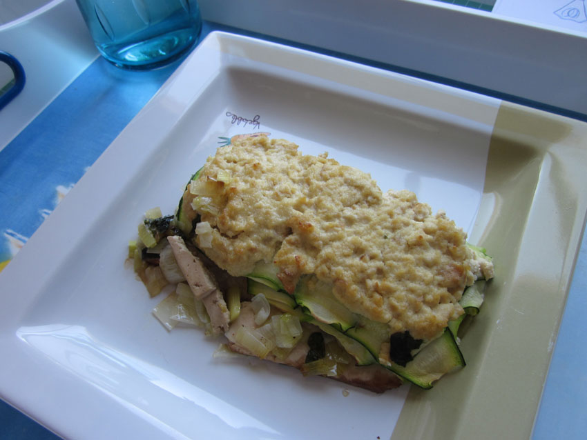 Milhojas de tofu