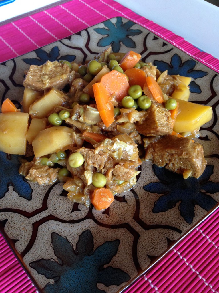 Seitan a la jardinera
